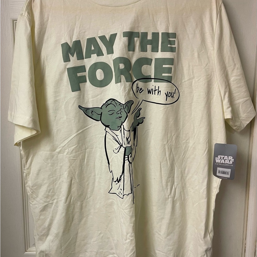 Star Wars Yoda Cream Tee